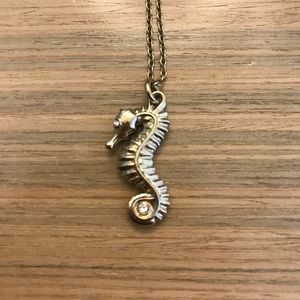 Kate Spade seahorse necklace
